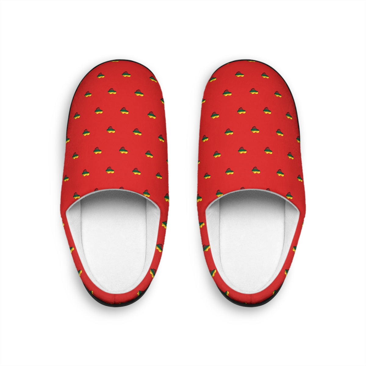 Heart of Lithuania Men's Slippers | Lithuania Heart House Slippers