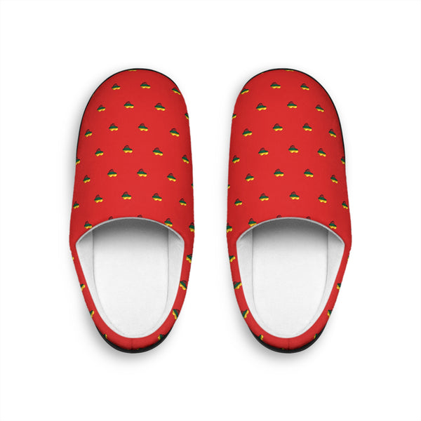 Heart of Lithuania Men's Slippers | Lithuania Heart House Slippers