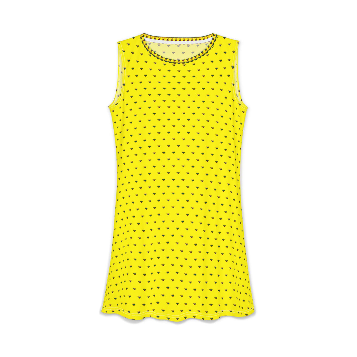 Heart of Lithuania Women's Casual Dress | Sleeveless Dress with Pockets