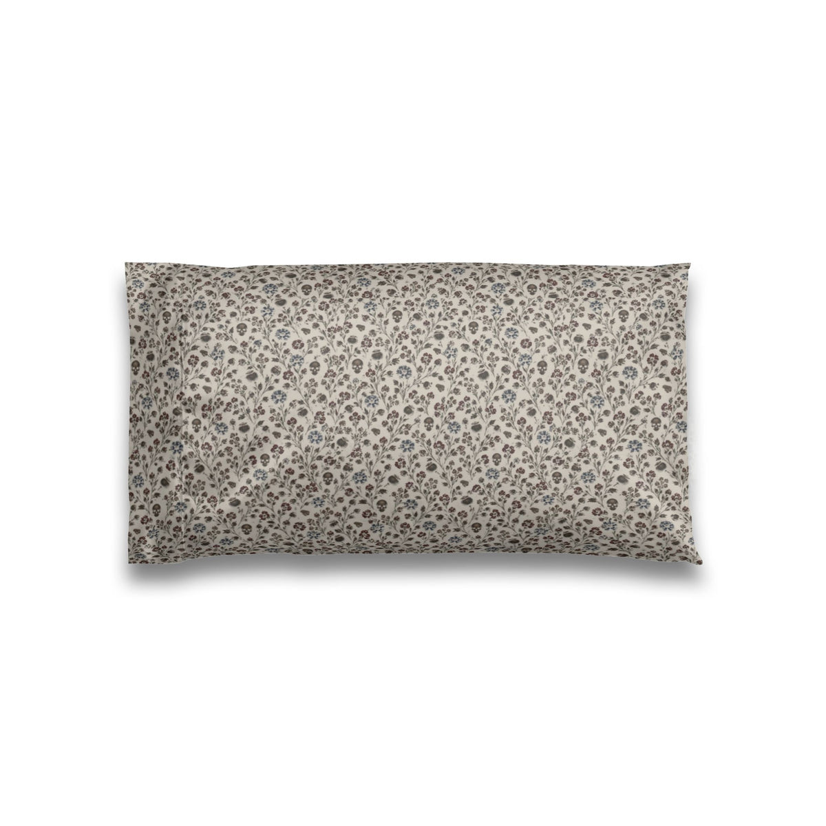 Greige Leopard Print Satin Pillowcase