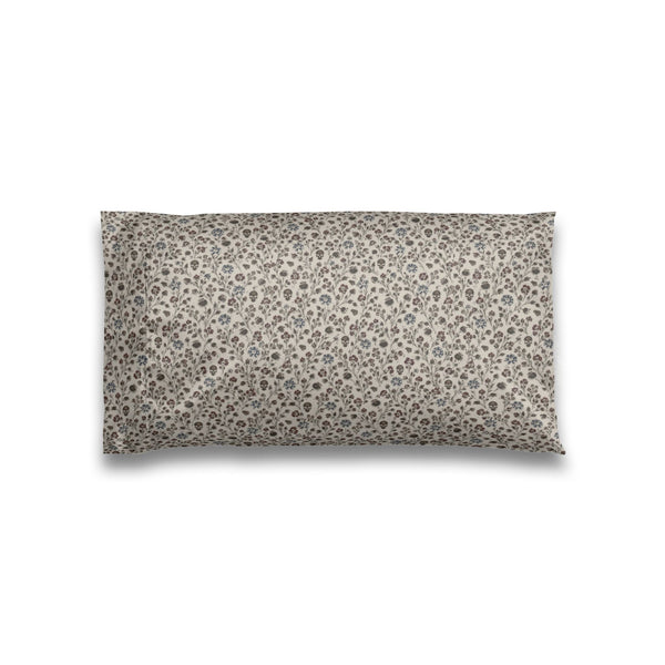Greige Leopard Print Satin Pillowcase