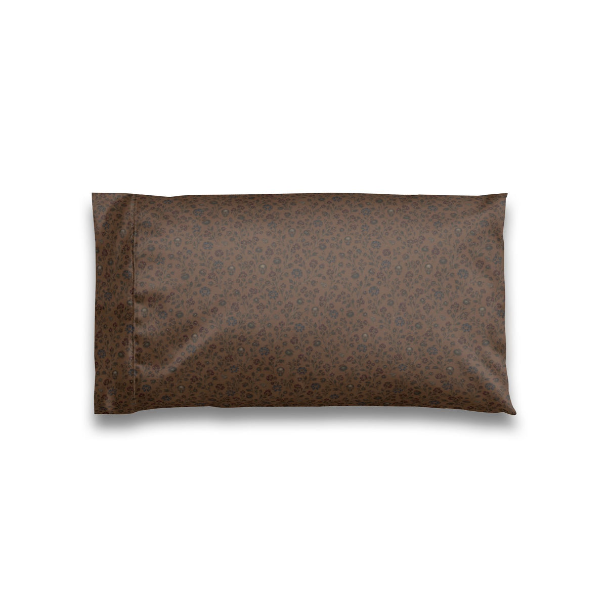 Lithuanian Rye-Bread Brown Print Satin Pillowcase