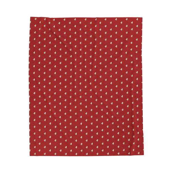 Lithuanian Skull Velveteen Plush Blanket