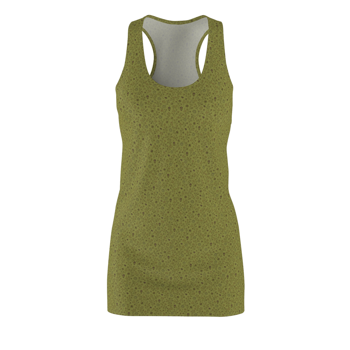 Olive Green Racerback Dress