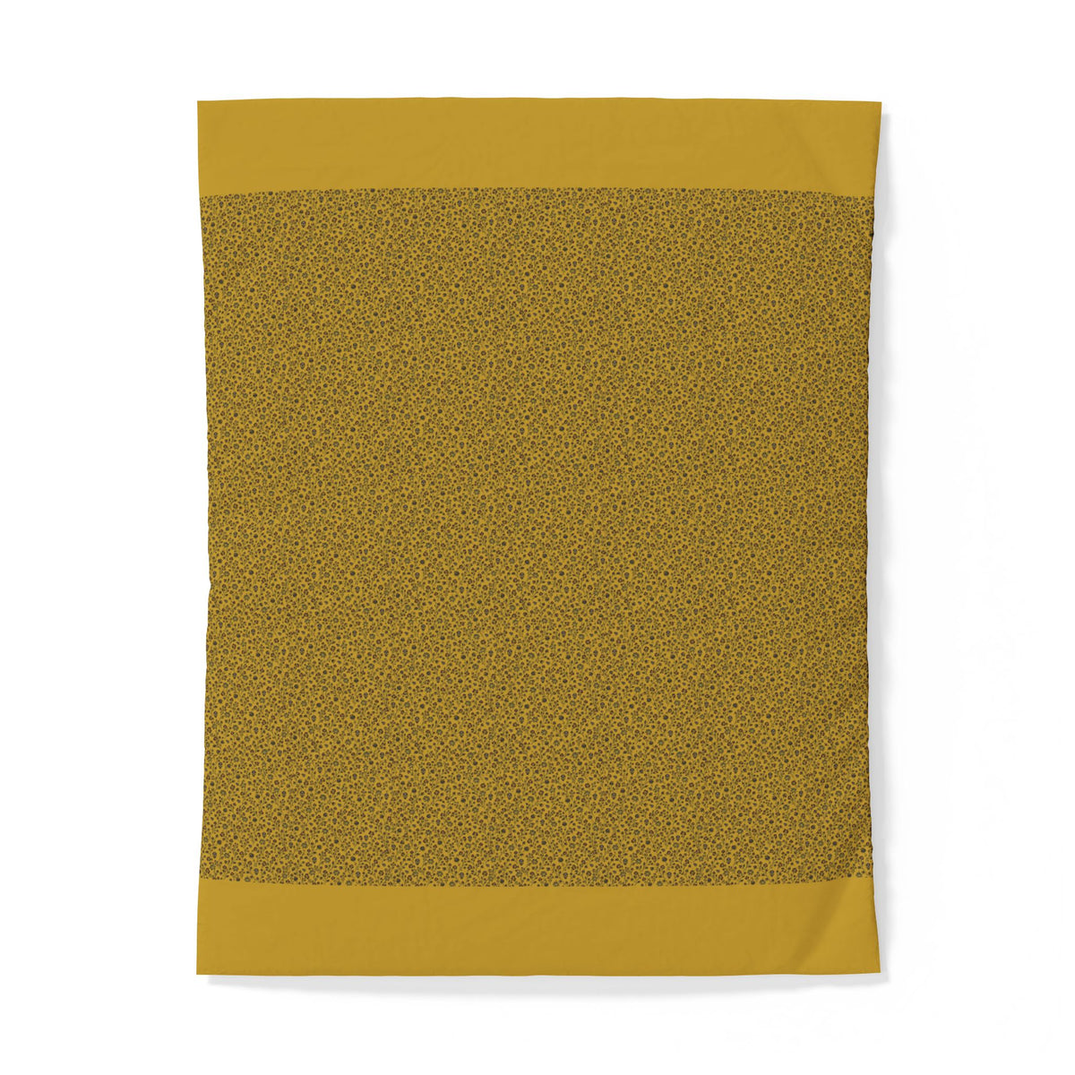 Gold/Mustard Speckled Cotton Duvet Cover