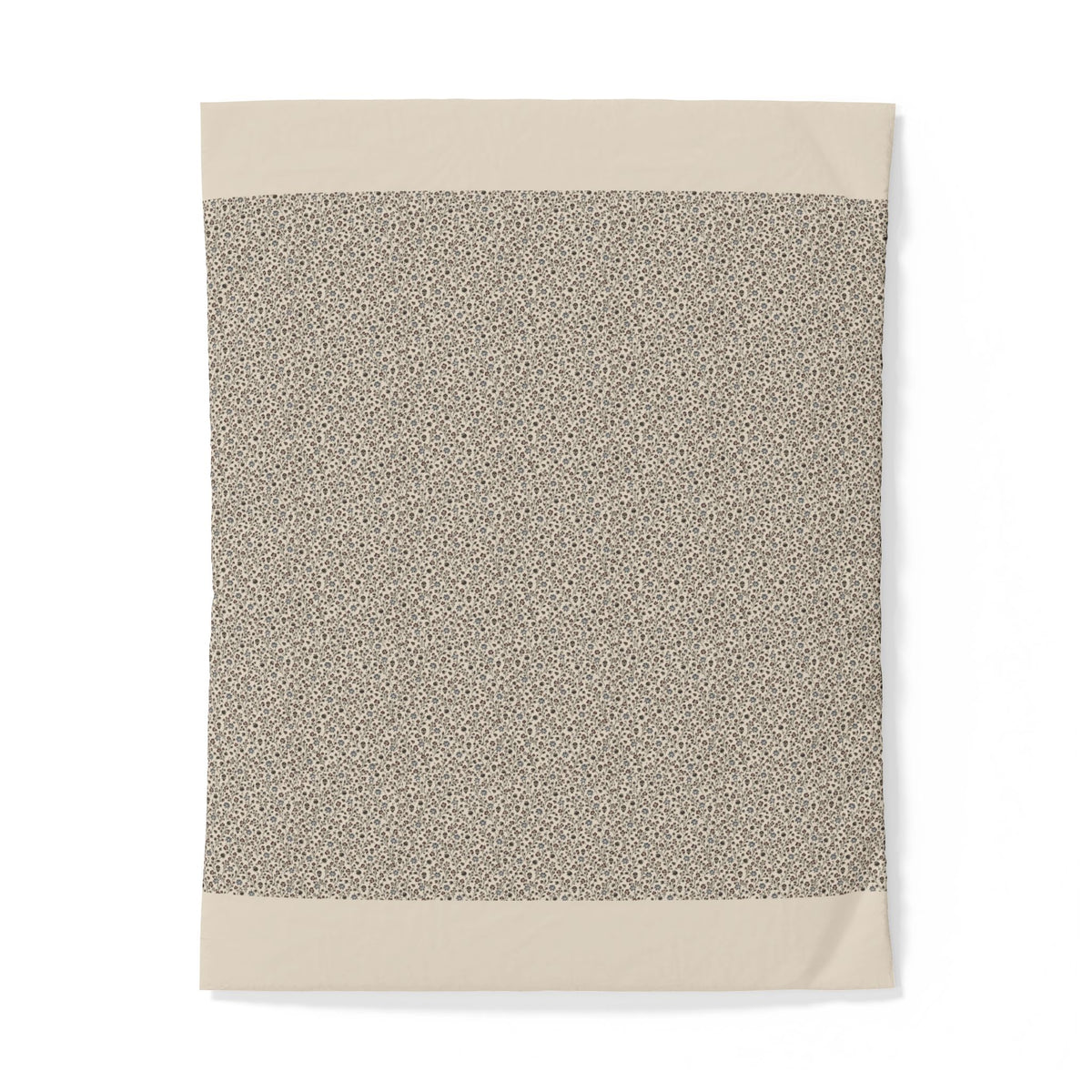 Natural Linen Speckled Cotton Duvet Cover