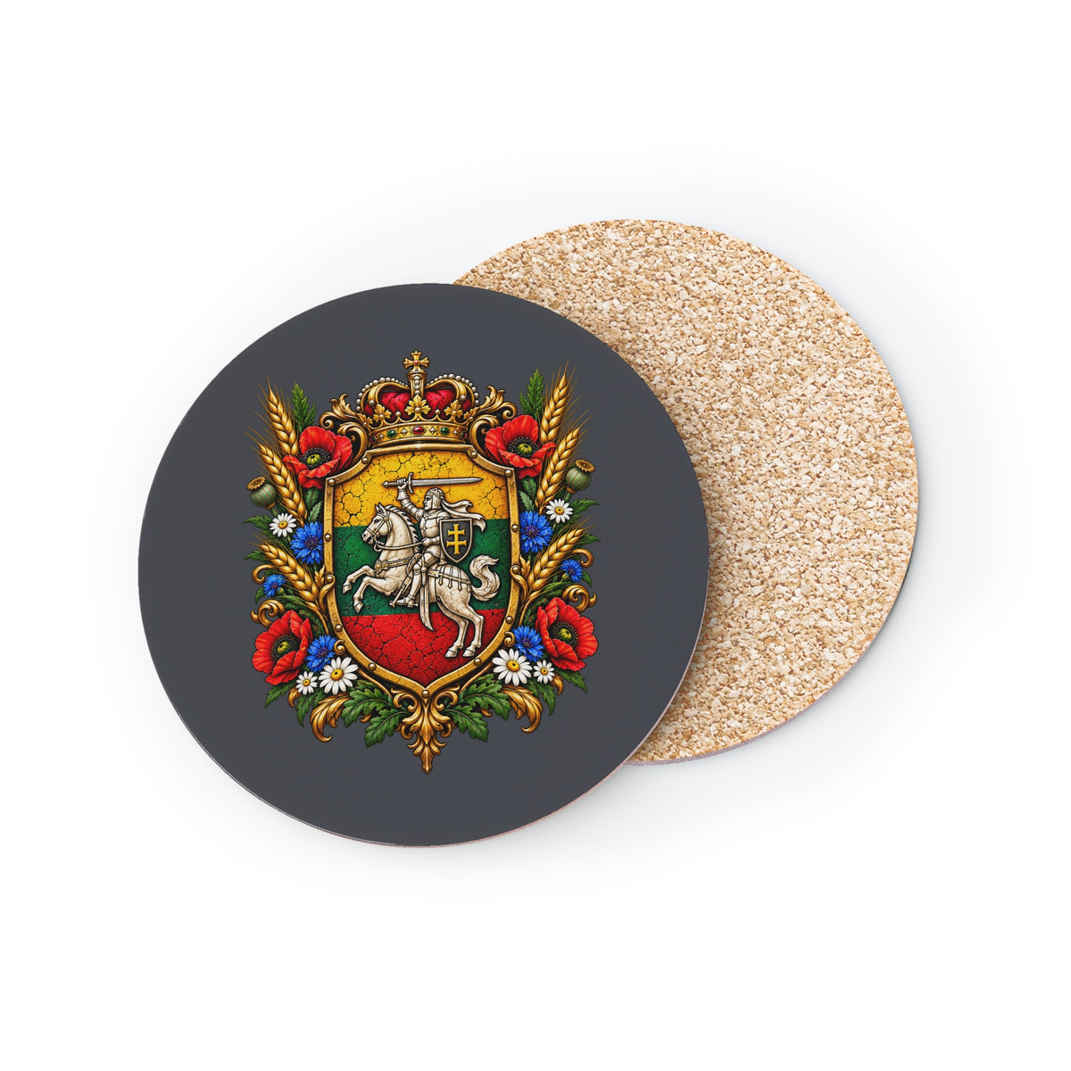 Lithuanian Royal Crest Coasters