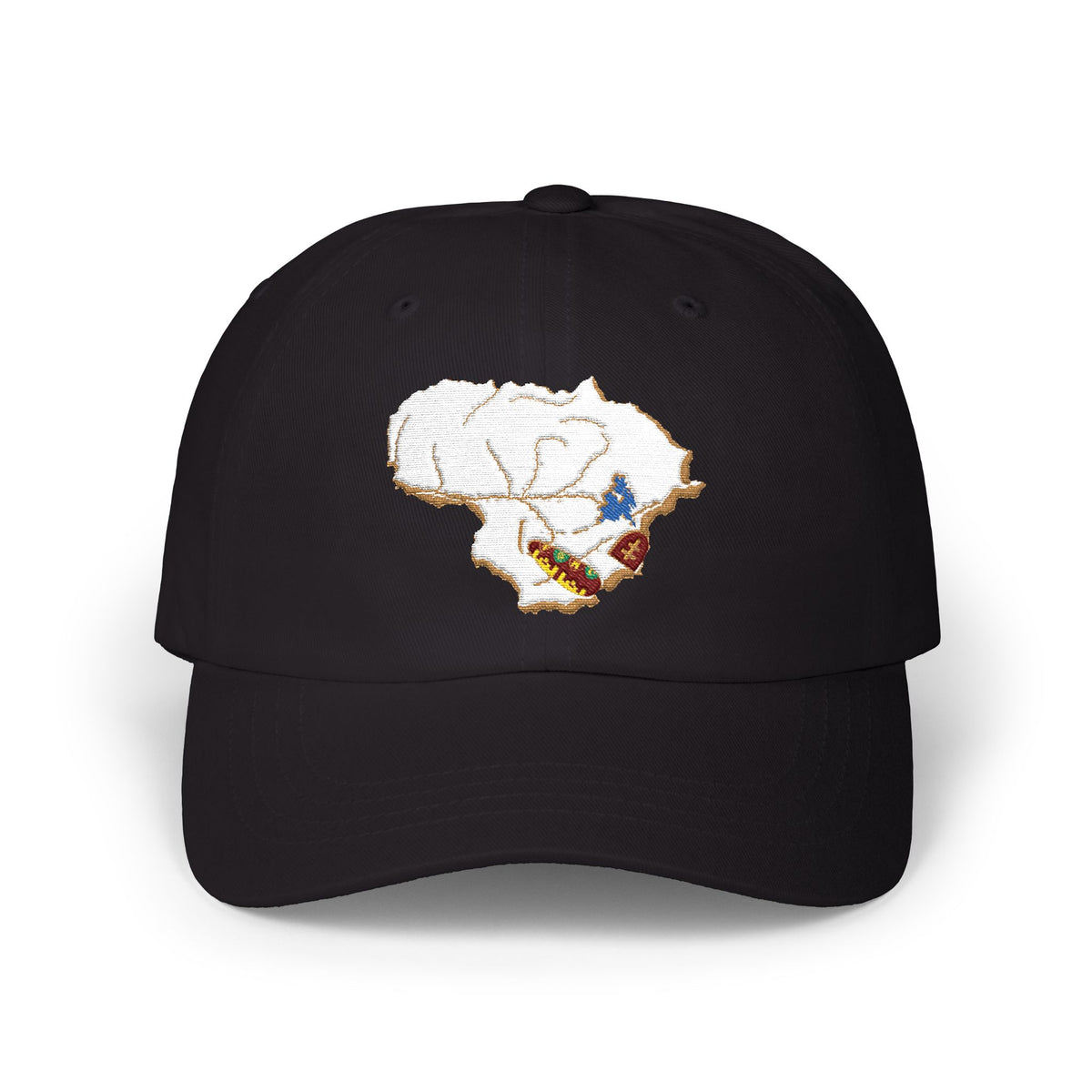 Skull of Lithuania Embroidered Dad Cap | Lithuania Baseball Hat