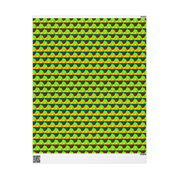 Heart of Lithuania Wrapping Paper | Lithuania Heart Gift Wrap