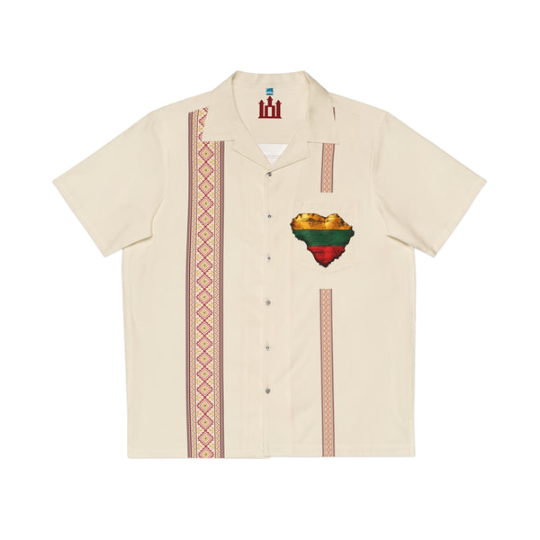 Natural Ivory Men's Hawaiian Shirt