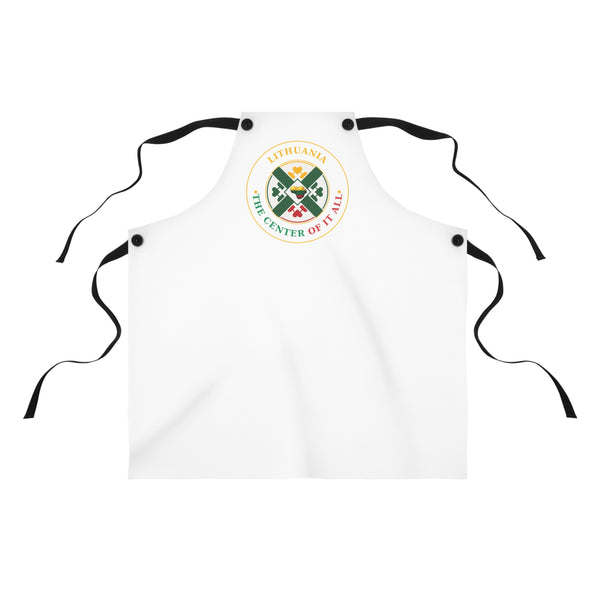 Lithuania Center of It All Kitchen Apron | Lithuania Cooking & Grilling Apron