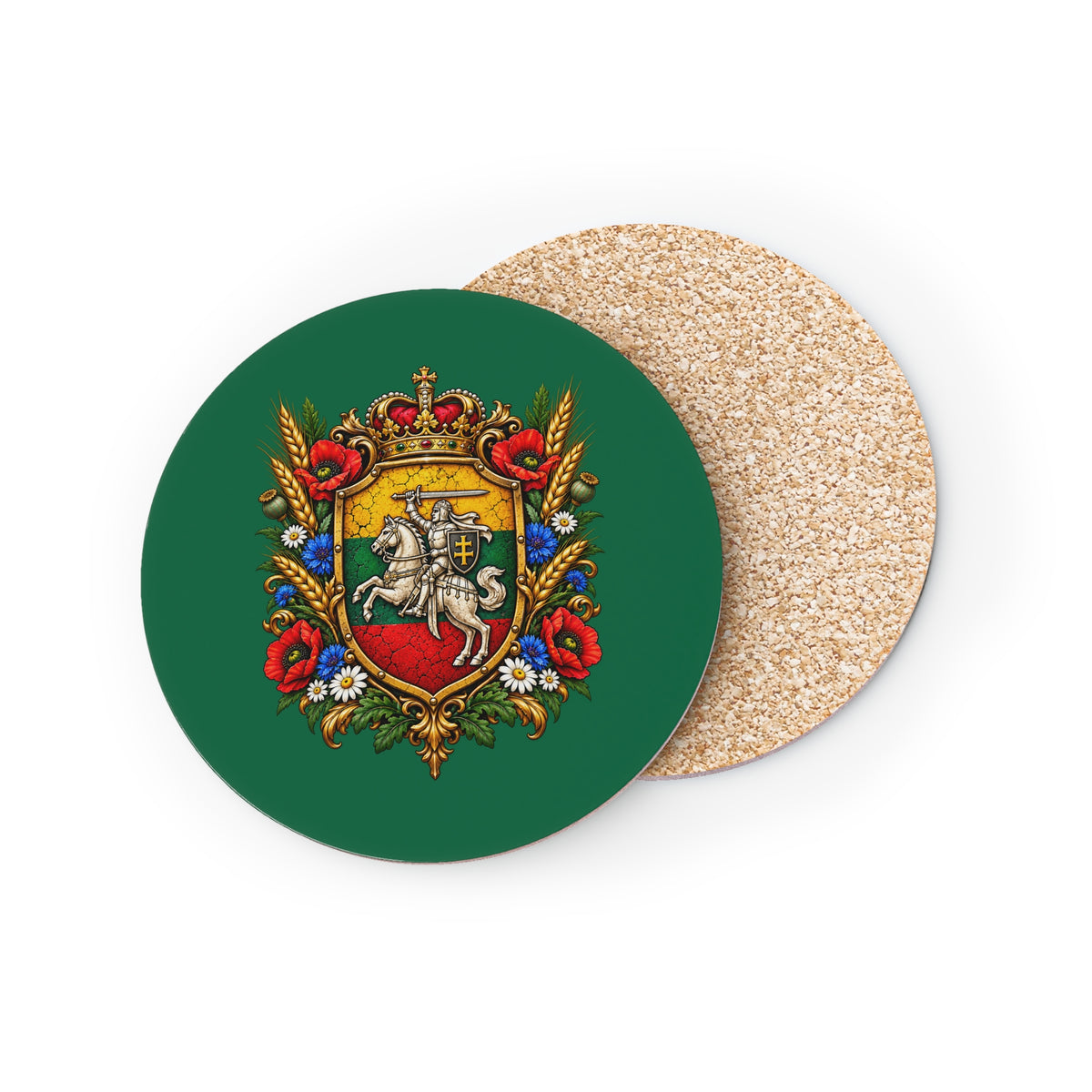 Lithuanian Royal Crest Coasters