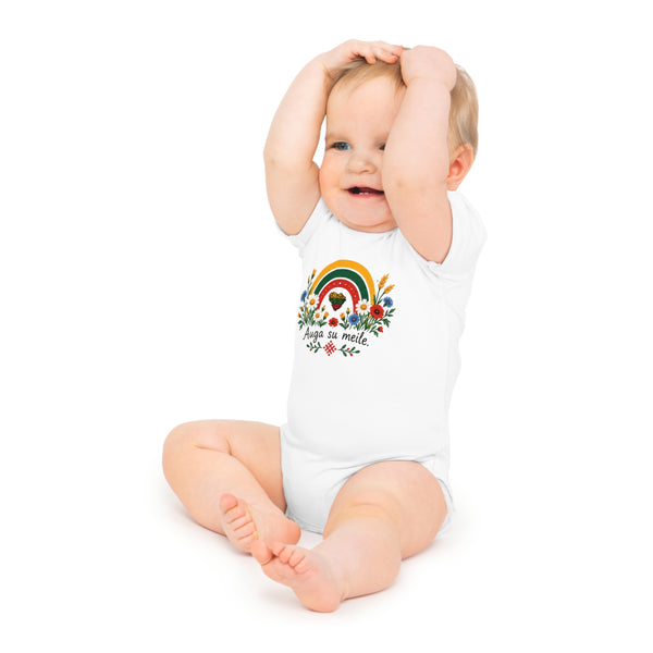 Augu Su Meile, Baby Short Sleeve Bodysuit