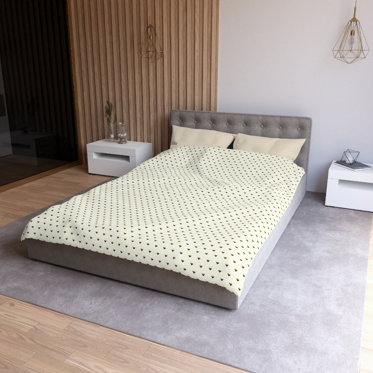 Heart of Lithuania Microfiber Duvet Cover, Design 8 | Lithuania Bedding