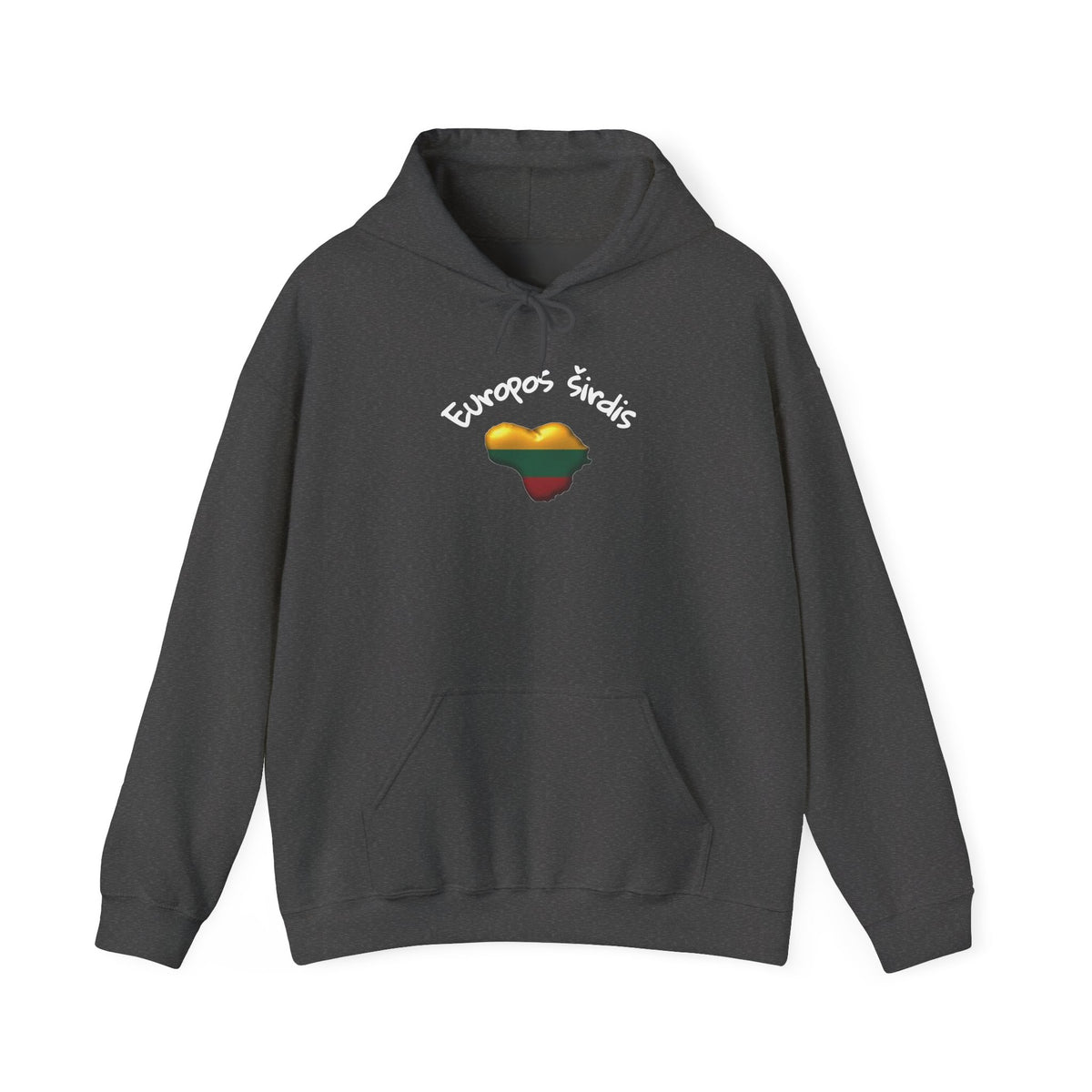 Unisex Heavy Blend™ Hooded Sweatshirt Lithuanian Heart design