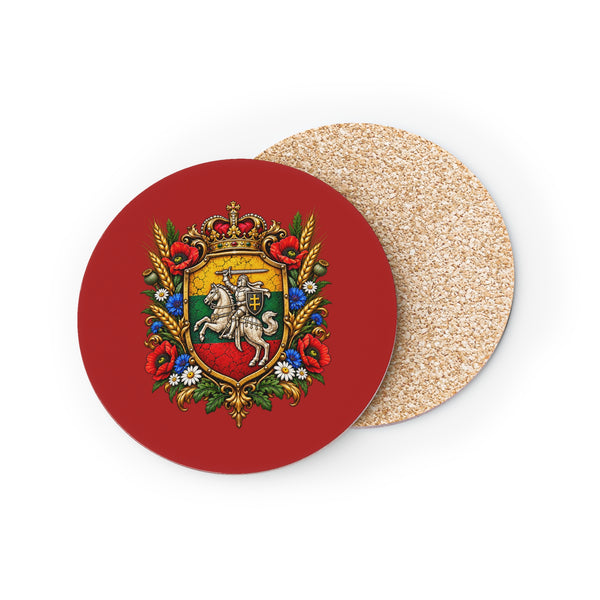 Lithuanian Crest Coasters